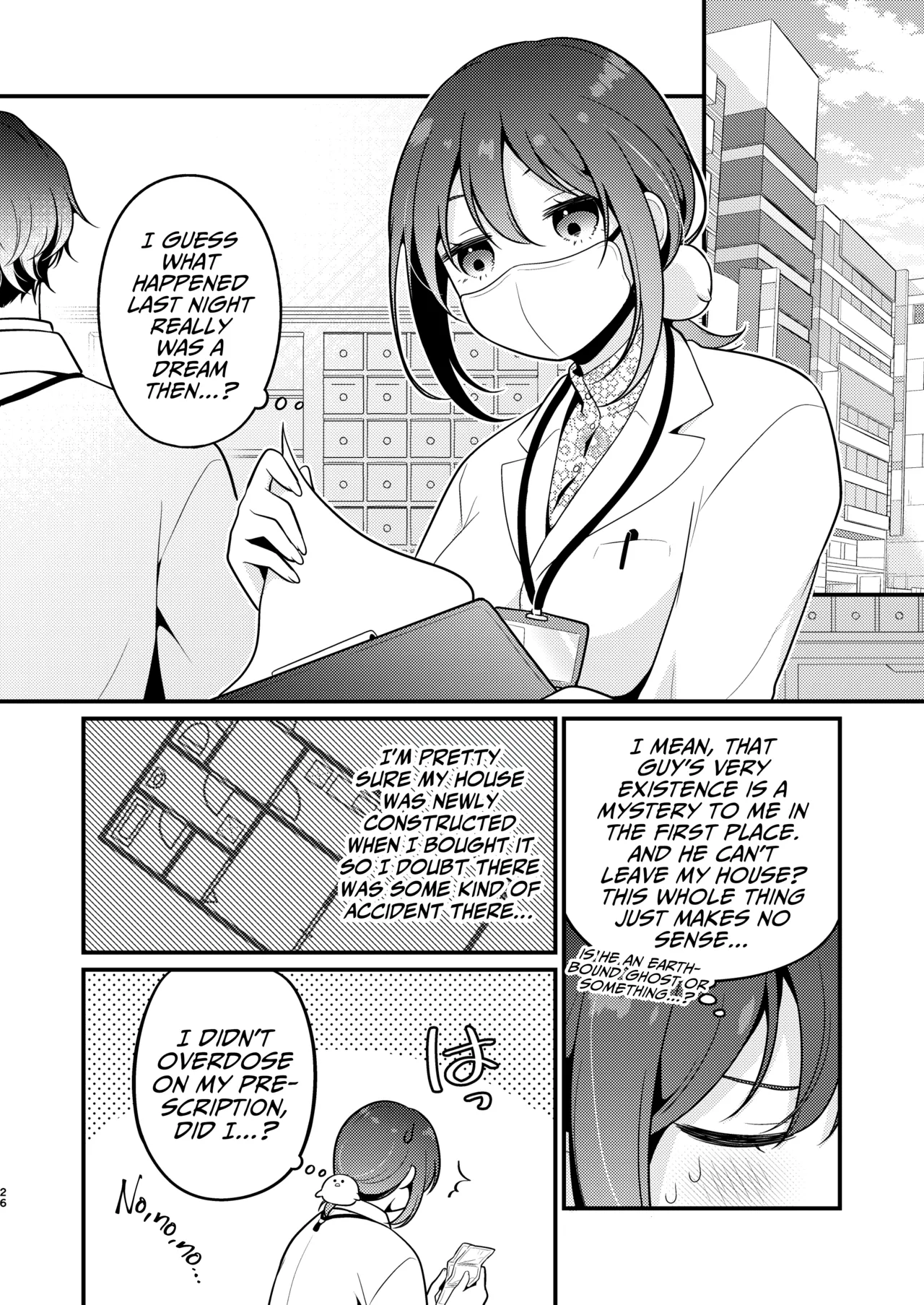 [MorodashiRingo]Gori Macho Yuurei ni Maiban Kakareteimasu![English] [A Cool Person] Page 26