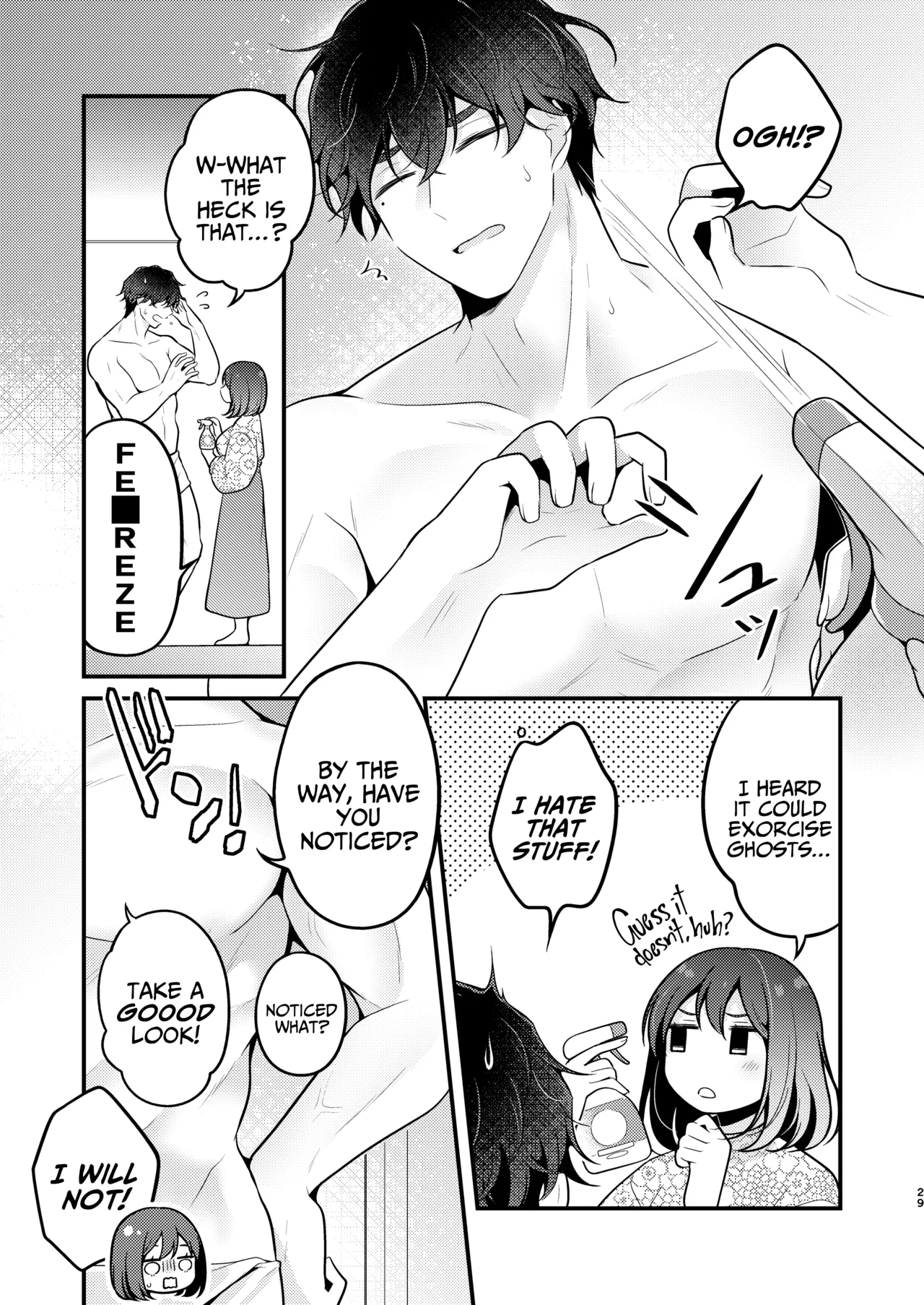 [MorodashiRingo]Gori Macho Yuurei ni Maiban Kakareteimasu![English] [A Cool Person] Page 29