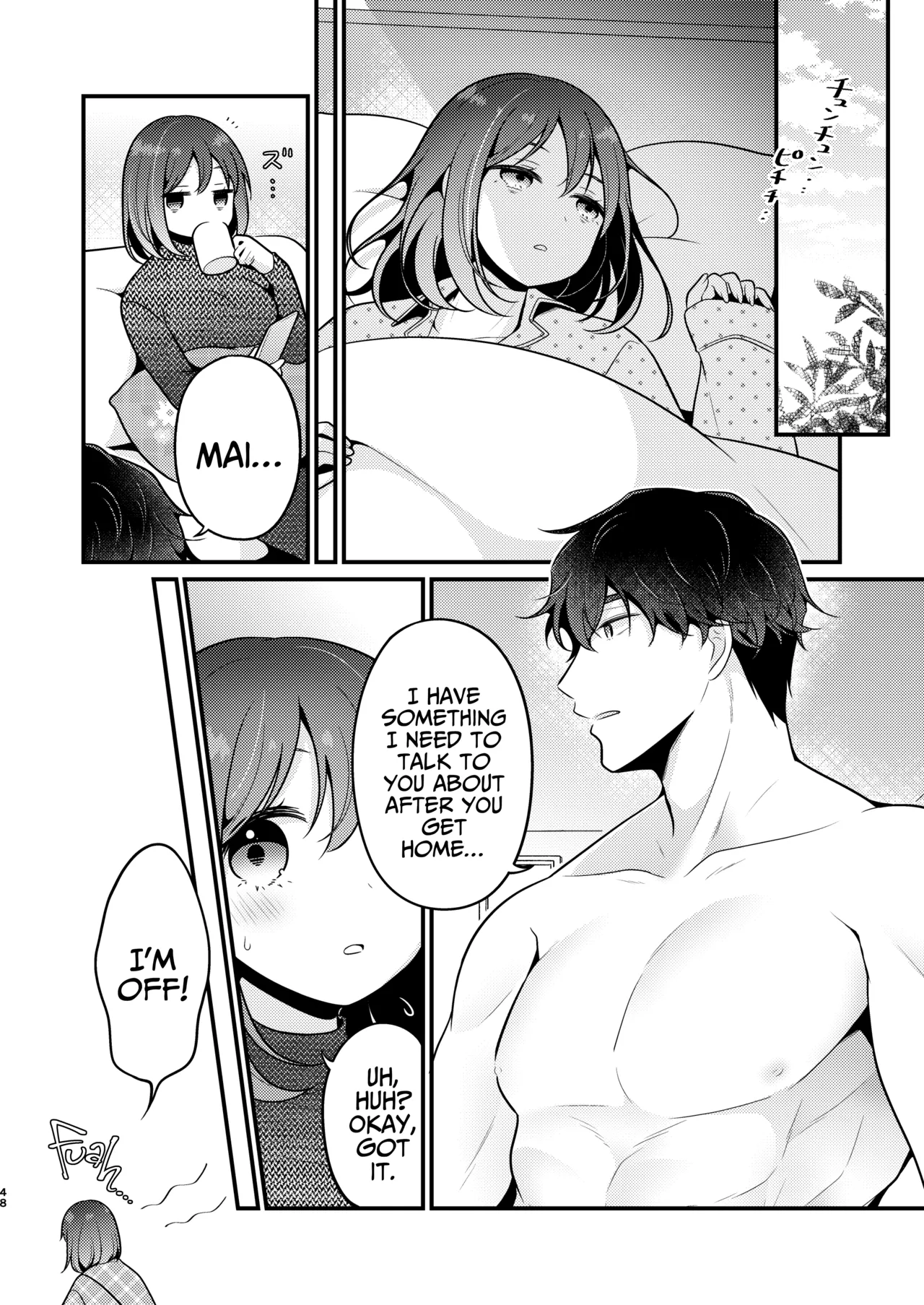 [MorodashiRingo]Gori Macho Yuurei ni Maiban Kakareteimasu![English] [A Cool Person] Page 48