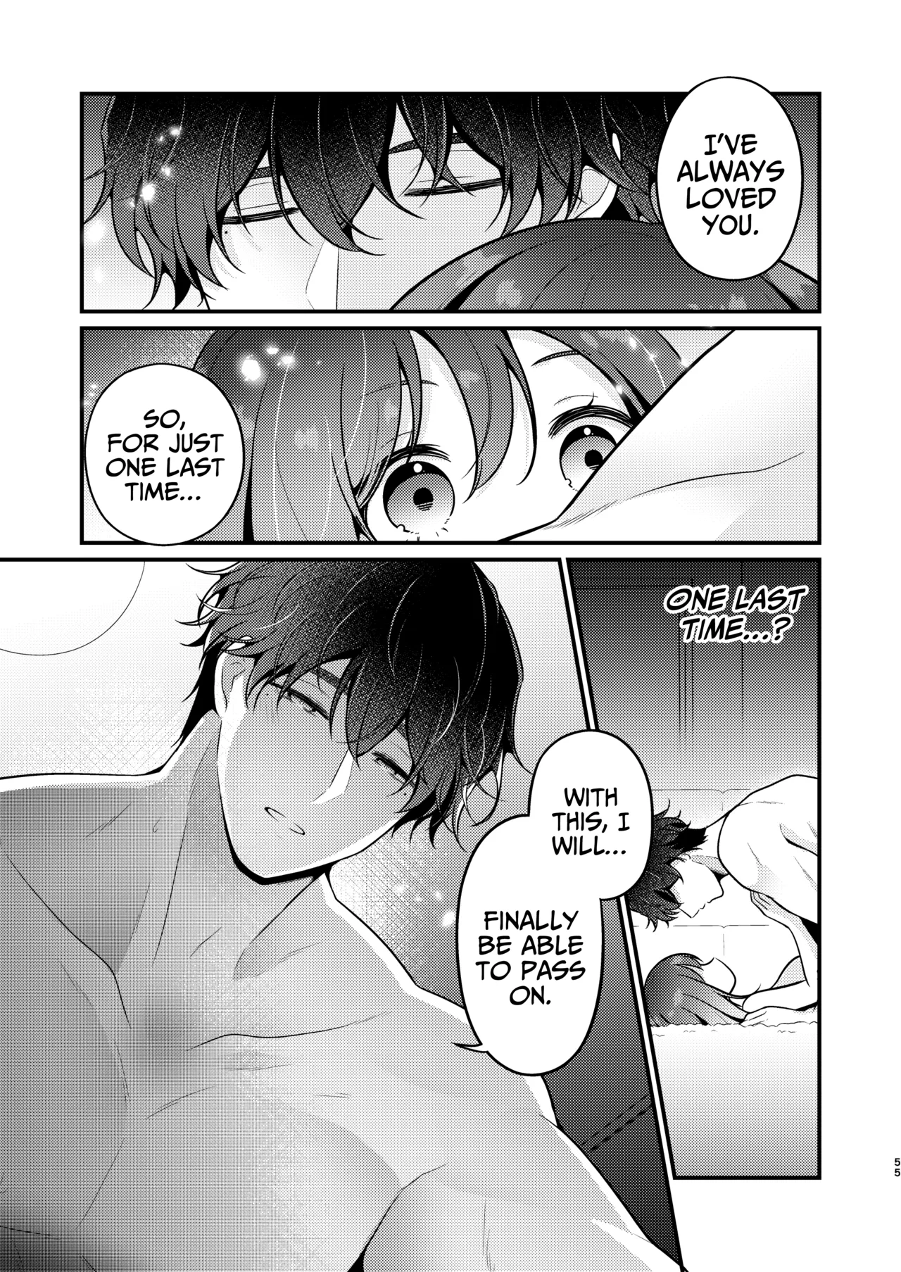 [MorodashiRingo]Gori Macho Yuurei ni Maiban Kakareteimasu![English] [A Cool Person] Page 55