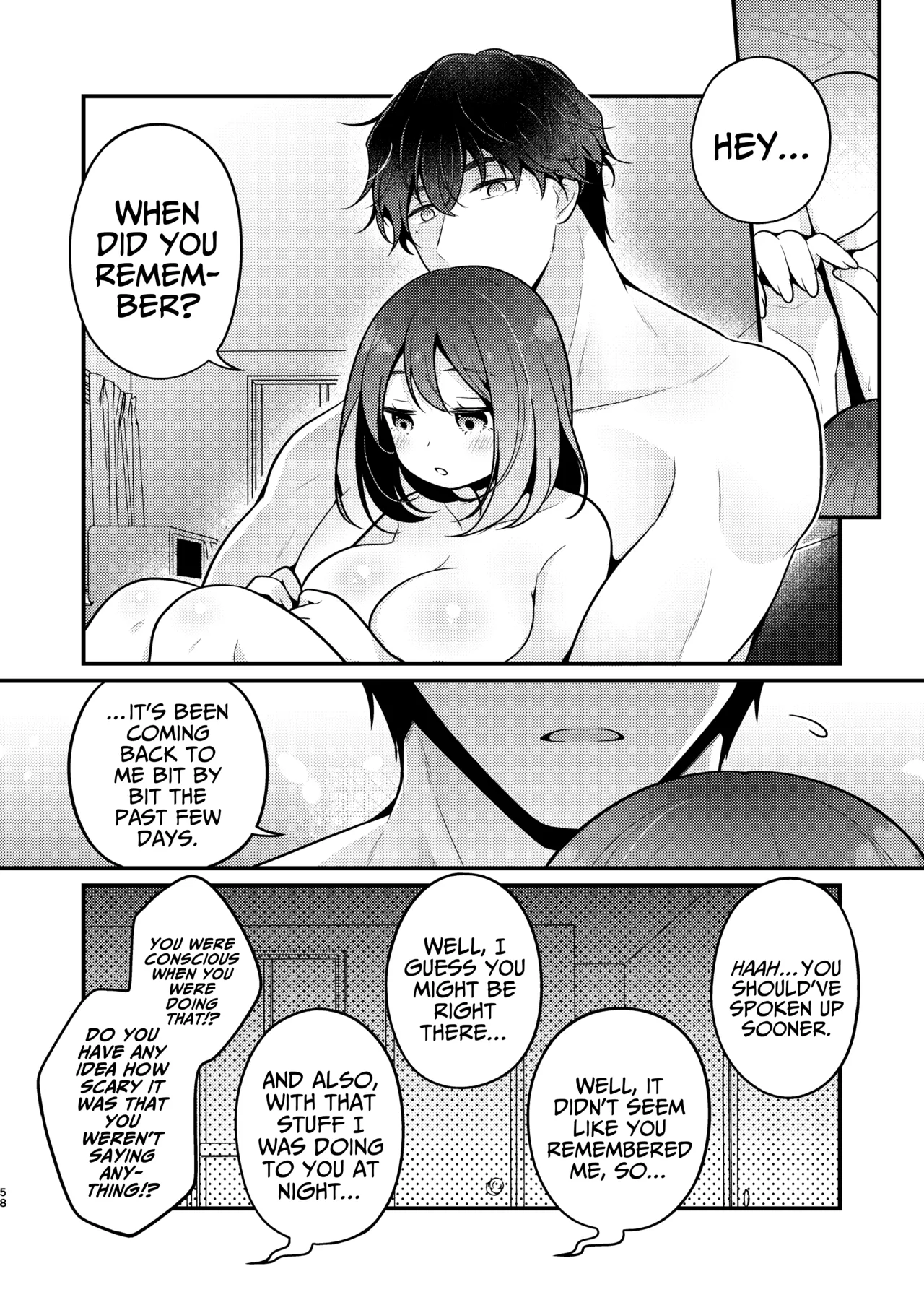 [MorodashiRingo]Gori Macho Yuurei ni Maiban Kakareteimasu![English] [A Cool Person] Page 58