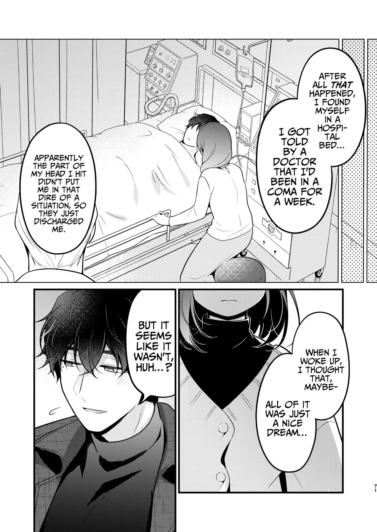 [MorodashiRingo]Gori Macho Yuurei ni Maiban Kakareteimasu![English] [A Cool Person] Page 71