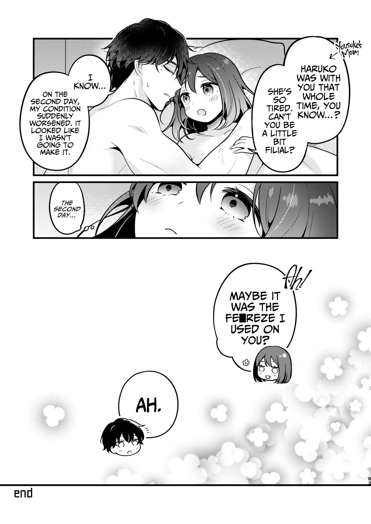 [MorodashiRingo]Gori Macho Yuurei ni Maiban Kakareteimasu![English] [A Cool Person] Page 83