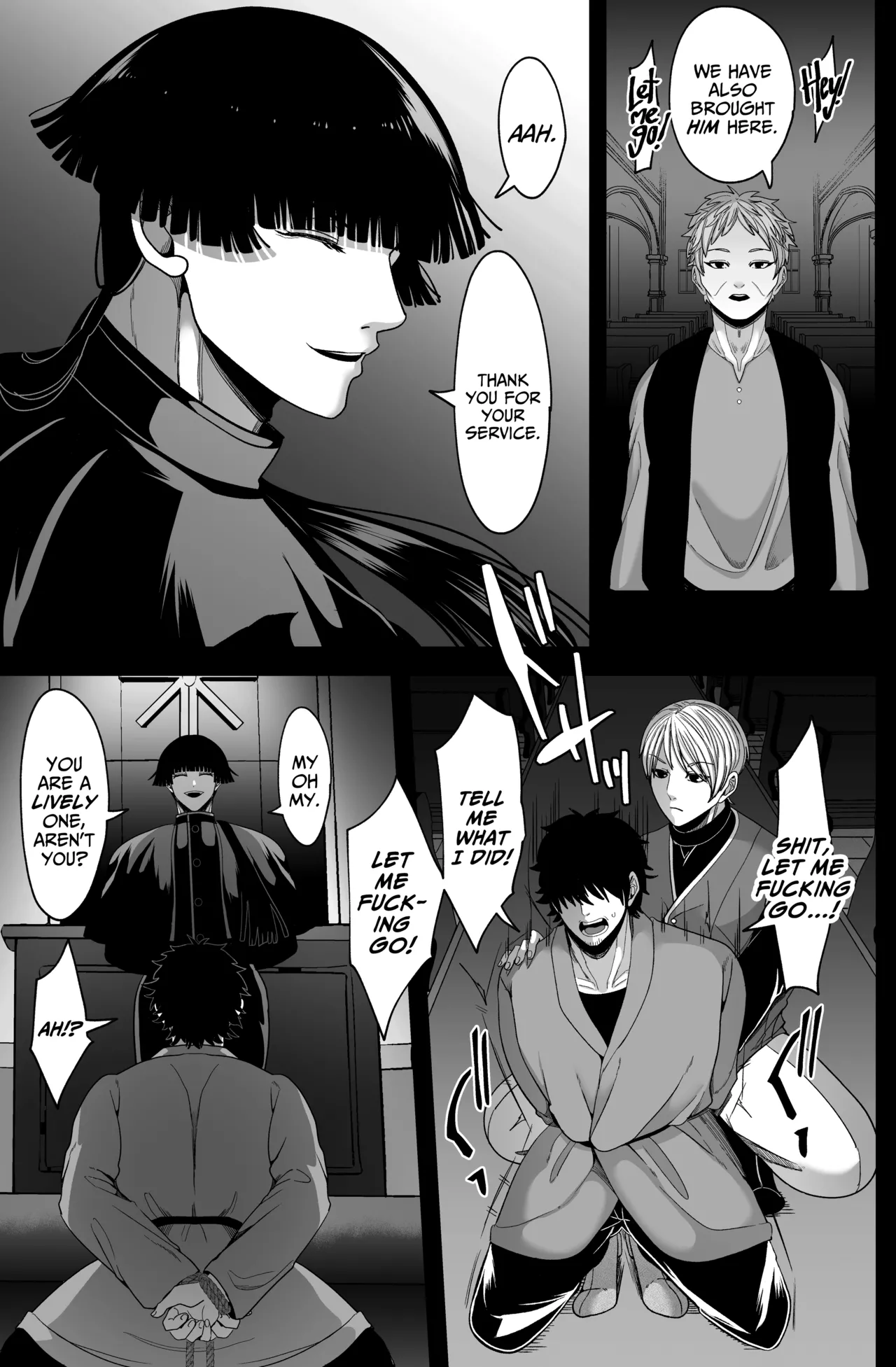 [Aikawa Meruo]Muaka Ojousama wa Yandere Shinpu ni Torawareru[English] [A Cool Person] Page 71
