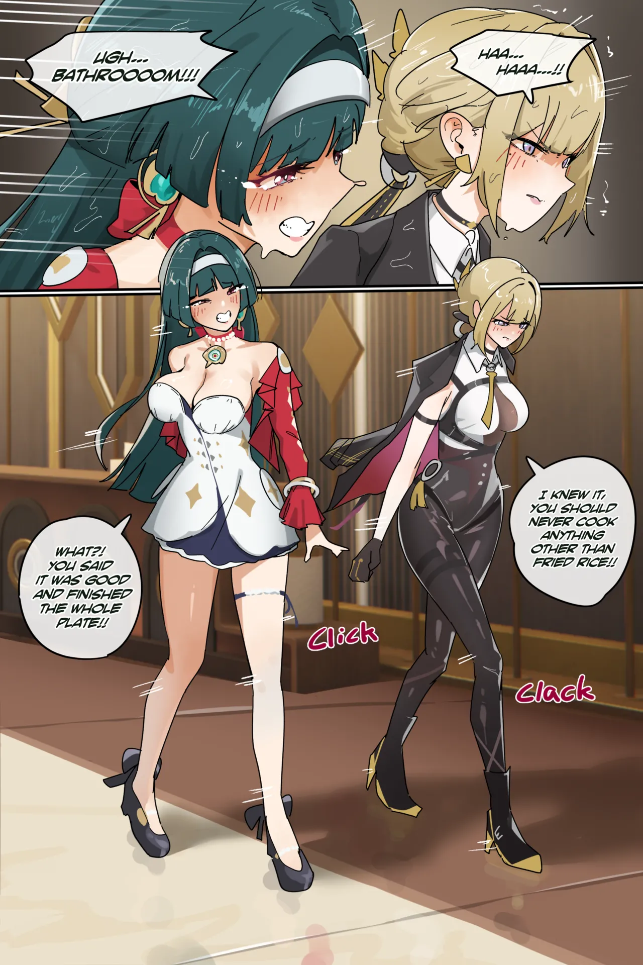 (💩)Astra & Evelyn from ZZZ Page 1