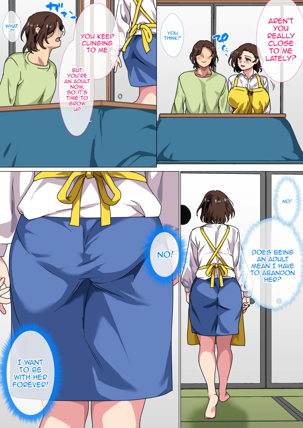 [Circle Spice]Kono Inakamachi ni wa Musuko no Seijinshiki ni Haha ga Doutei Sotsugyou Saseru Gyouji ga Aru | In This Rural Village, There's A Custom Of A Mother Taking Her Son's Virginity When They Become An Adult[English] {Doujins.com} Page 32