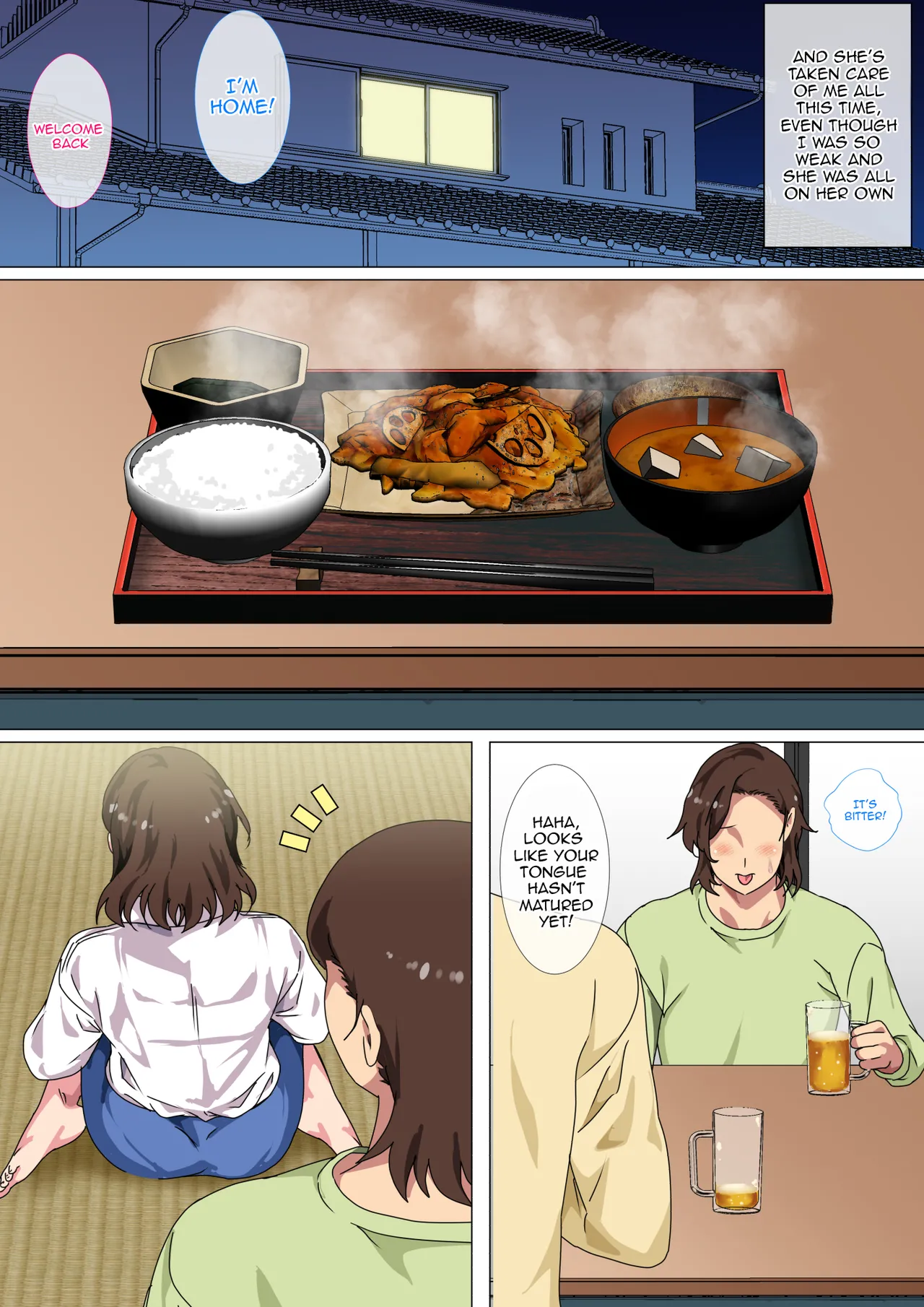 [Circle Spice]Kono Inakamachi ni wa Musuko no Seijinshiki ni Haha ga Doutei Sotsugyou Saseru Gyouji ga Aru | In This Rural Village, There's A Custom Of A Mother Taking Her Son's Virginity When They Become An Adult[English] {Doujins.com} Page 5