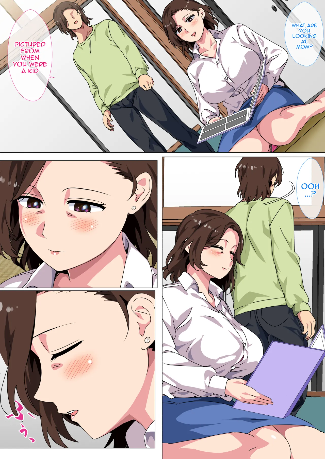 [Circle Spice]Kono Inakamachi ni wa Musuko no Seijinshiki ni Haha ga Doutei Sotsugyou Saseru Gyouji ga Aru | In This Rural Village, There's A Custom Of A Mother Taking Her Son's Virginity When They Become An Adult[English] {Doujins.com} Page 6