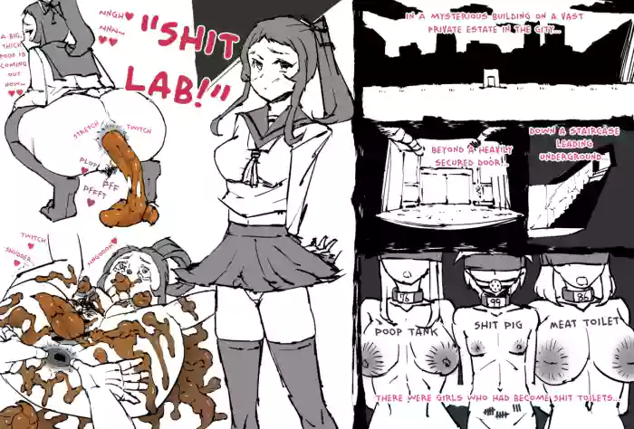 [Nakayama Shu]Gluttonous Scat Squishing Sisters - Idea Notebook - "Shit Lab!"