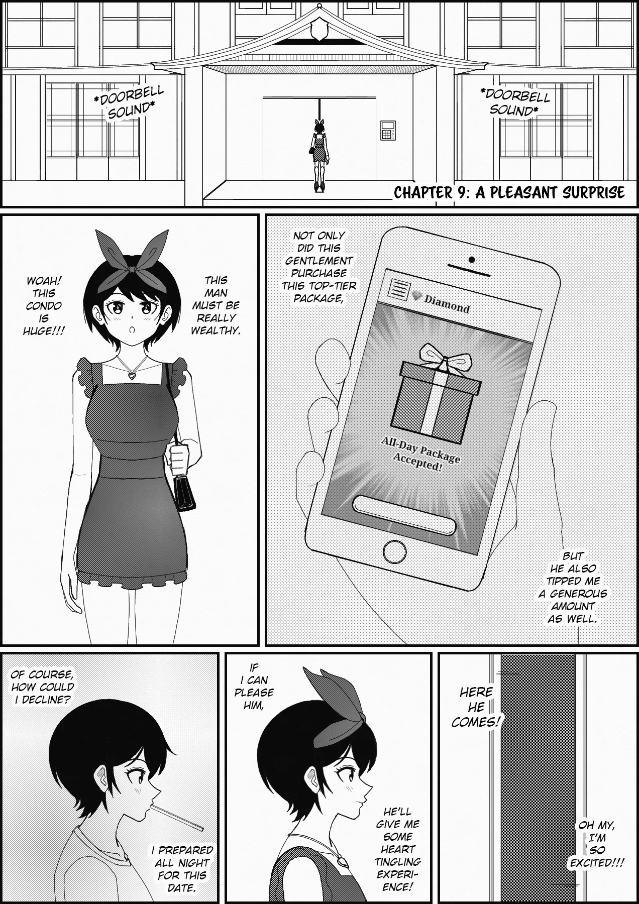 [hEntaiD]The City of Eternity #8 | CHAPTER 009  A PLEASANT SURPRISE Page 1