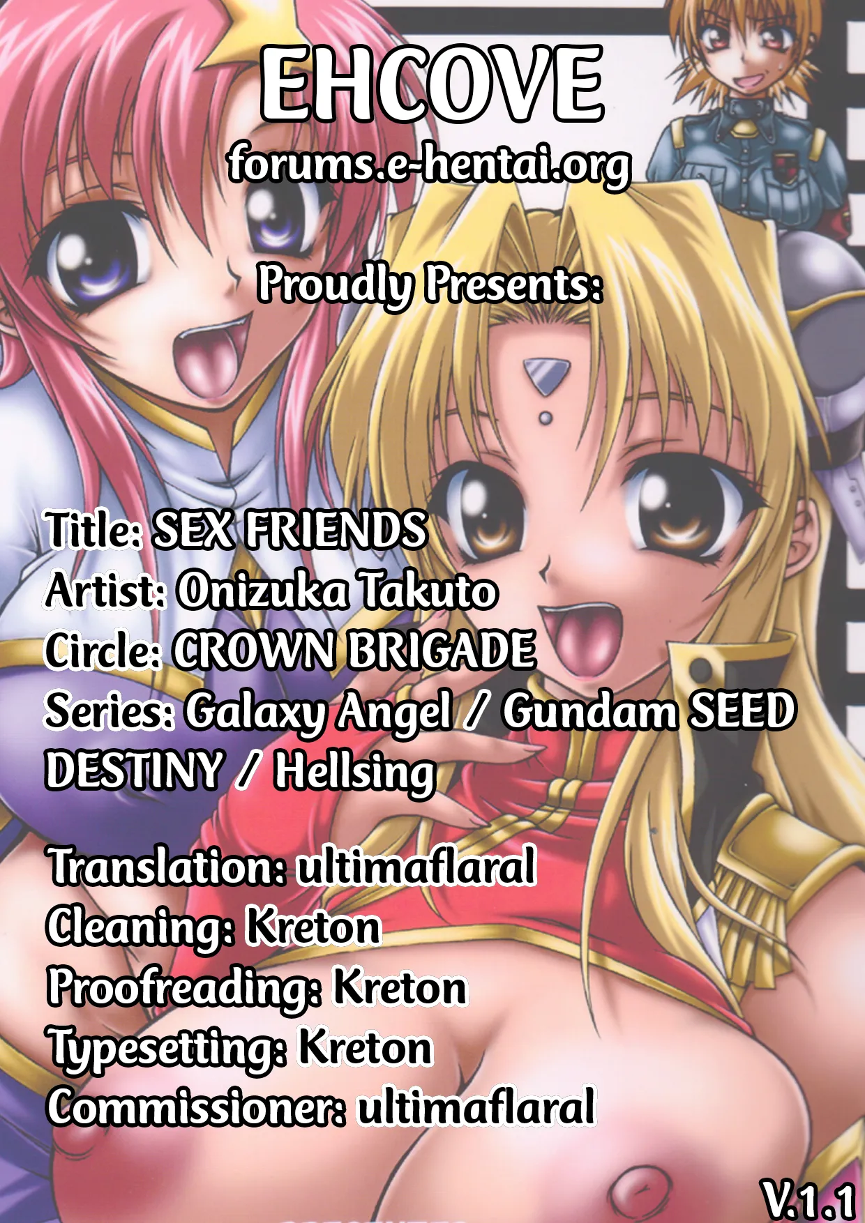[CROWN BRIGADE (Onizuka Takuto)]SEX FRIENDS(Galaxy Angel, Gundam SEED DESTINY, Hellsing) [English] [EHCOVE] Page 31