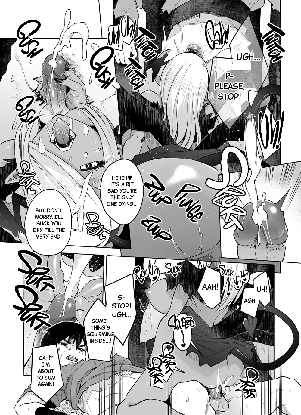 [Toro Toro Resistance (Akairo)]Saiou no Succubus | The Succubus at the Final Depths(Succubus ni Okasareru Goudoushi ~HEAVEN~) [English] [Black Grimoires] [Decensored] Page 14