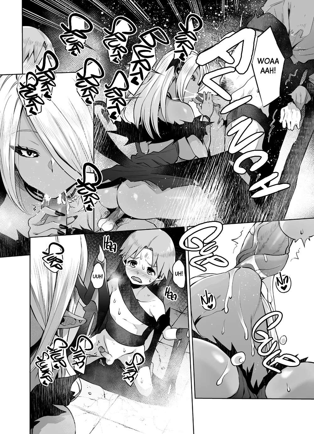 [Toro Toro Resistance (Akairo)]Saiou no Succubus | The Succubus at the Final Depths(Succubus ni Okasareru Goudoushi ~HEAVEN~) [English] [Black Grimoires] [Decensored] Page 5