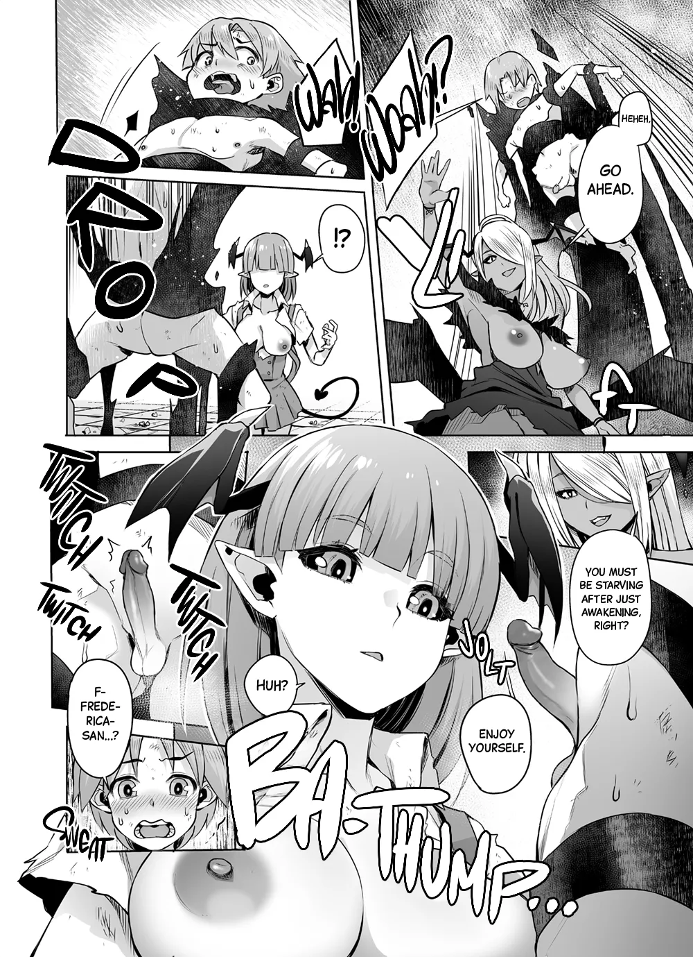[Toro Toro Resistance (Akairo)]Saiou no Succubus | The Succubus at the Final Depths(Succubus ni Okasareru Goudoushi ~HEAVEN~) [English] [Black Grimoires] [Decensored] Page 9
