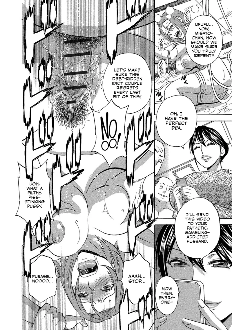 [Hidemaru]Chijoku ni Modaeru Haha no Chichi...[English] [CulturedCommissions] [Digital] Page 100