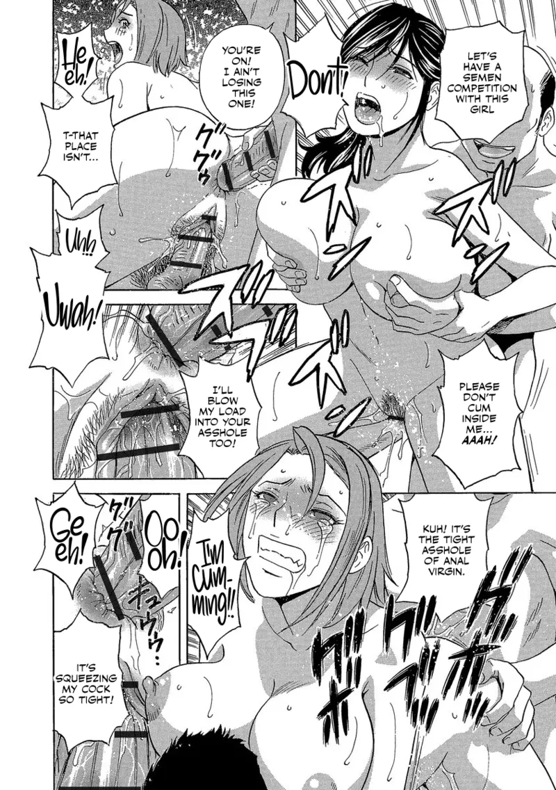 [Hidemaru]Chijoku ni Modaeru Haha no Chichi...[English] [CulturedCommissions] [Digital] Page 102
