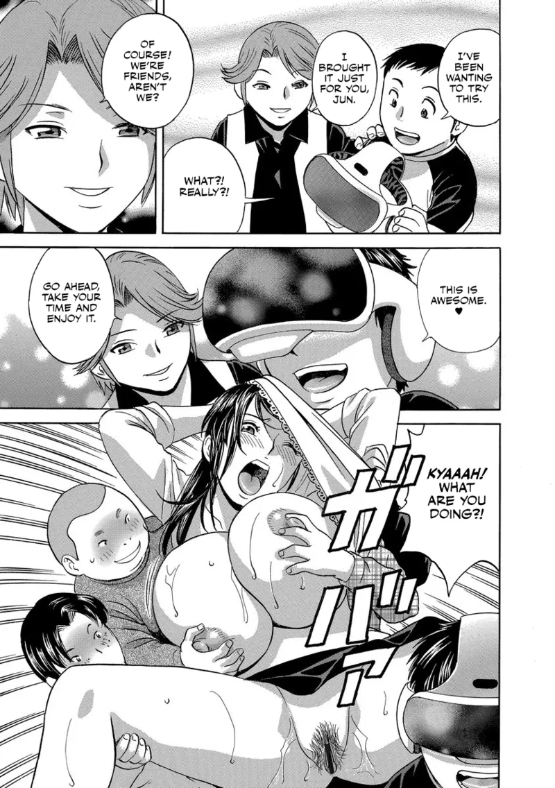 [Hidemaru]Chijoku ni Modaeru Haha no Chichi...[English] [CulturedCommissions] [Digital] Page 121