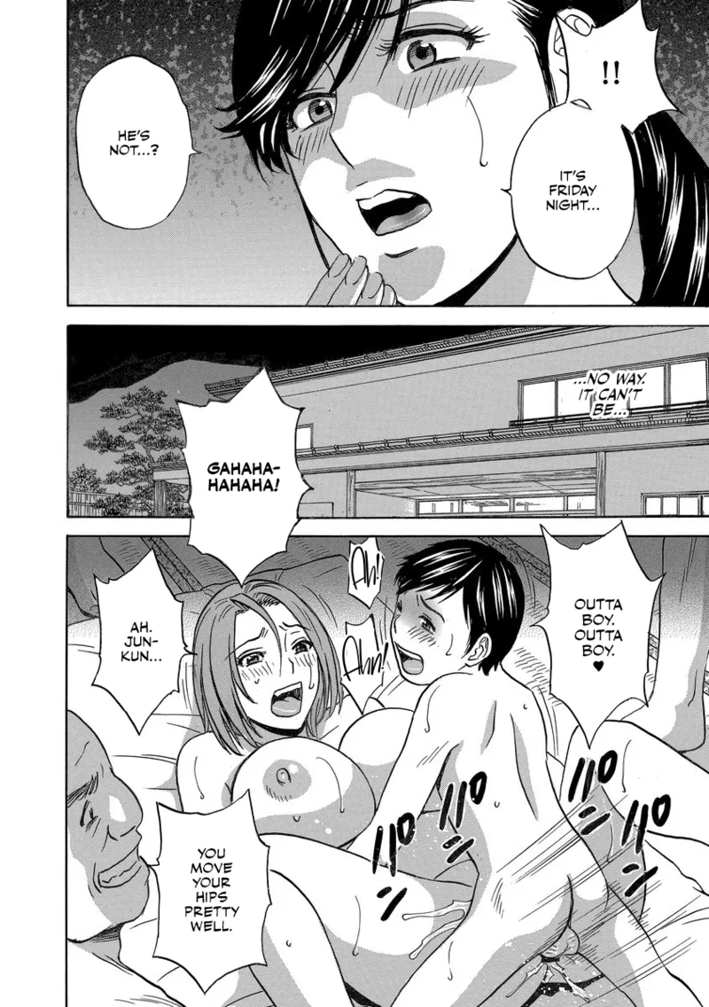 [Hidemaru]Chijoku ni Modaeru Haha no Chichi...[English] [CulturedCommissions] [Digital] Page 156