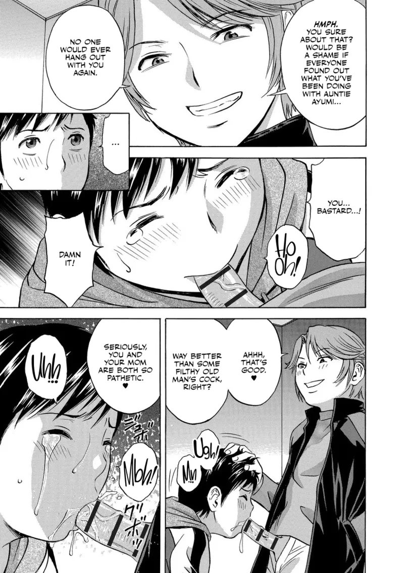 [Hidemaru]Chijoku ni Modaeru Haha no Chichi...[English] [CulturedCommissions] [Digital] Page 181