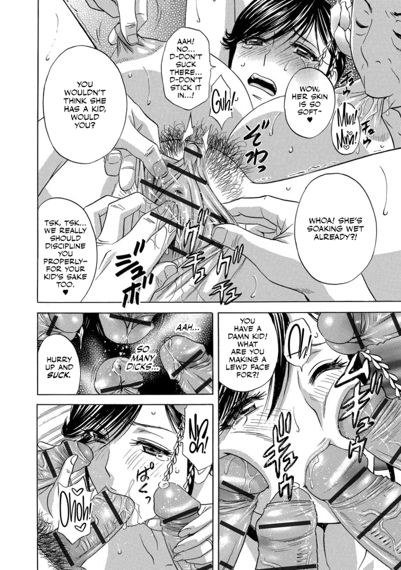 [Hidemaru]Chijoku ni Modaeru Haha no Chichi...[English] [CulturedCommissions] [Digital] Page 32