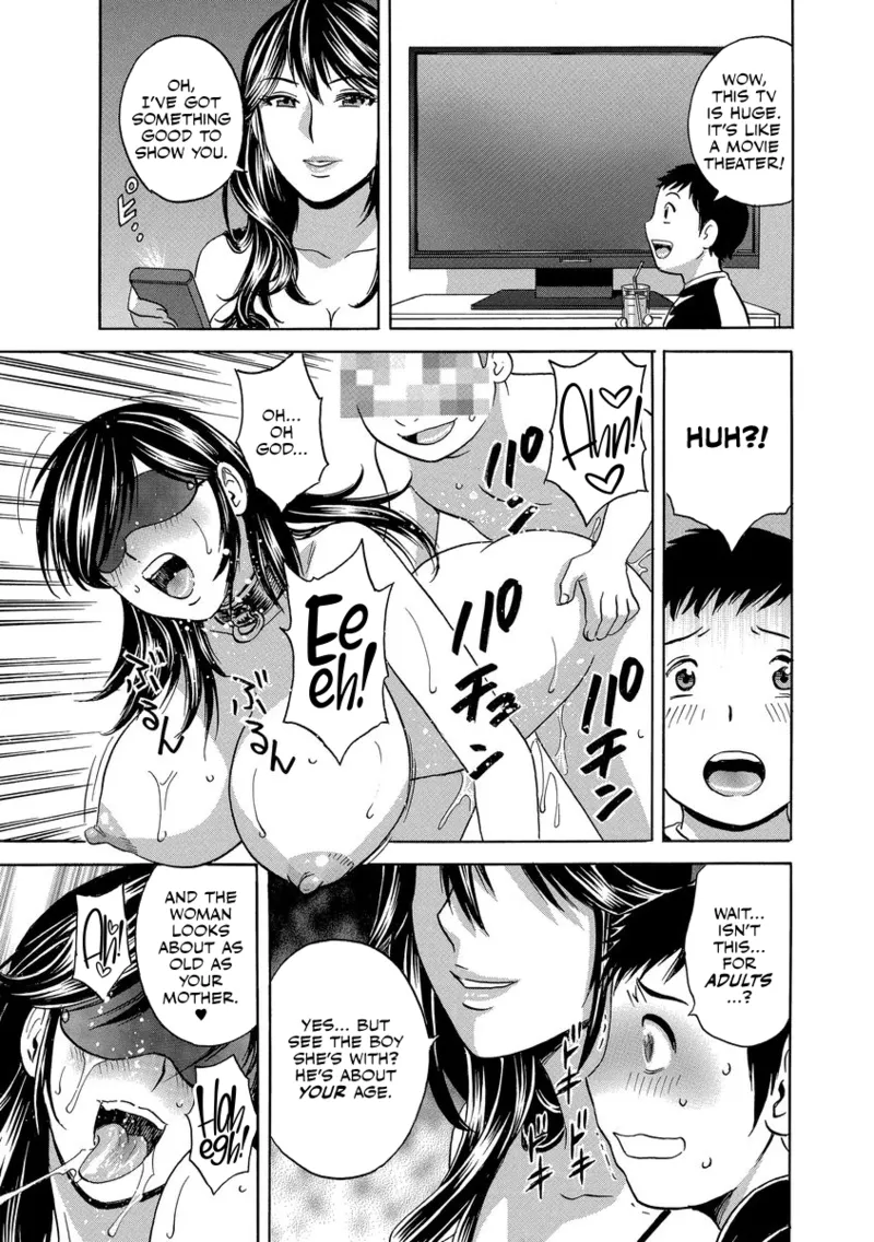 [Hidemaru]Chijoku ni Modaeru Haha no Chichi...[English] [CulturedCommissions] [Digital] Page 71