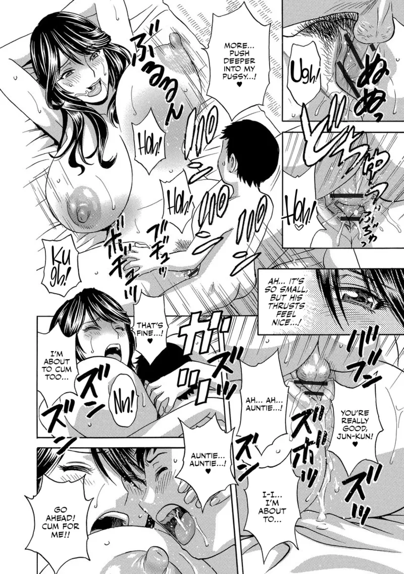 [Hidemaru]Chijoku ni Modaeru Haha no Chichi...[English] [CulturedCommissions] [Digital] Page 82