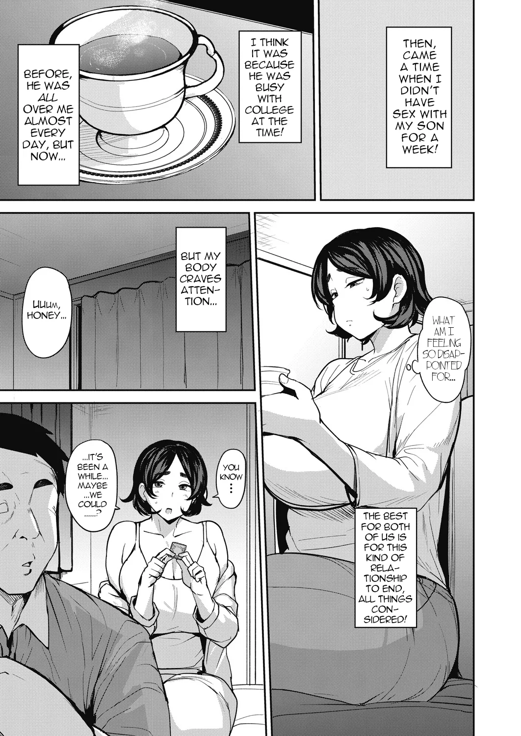 [Nanao Yukiji]Okaa-san no Tsutome | Mother's Duty(COMIC AUN 2025-02) [English] [menospeaknihongo] [Digital] Page 15