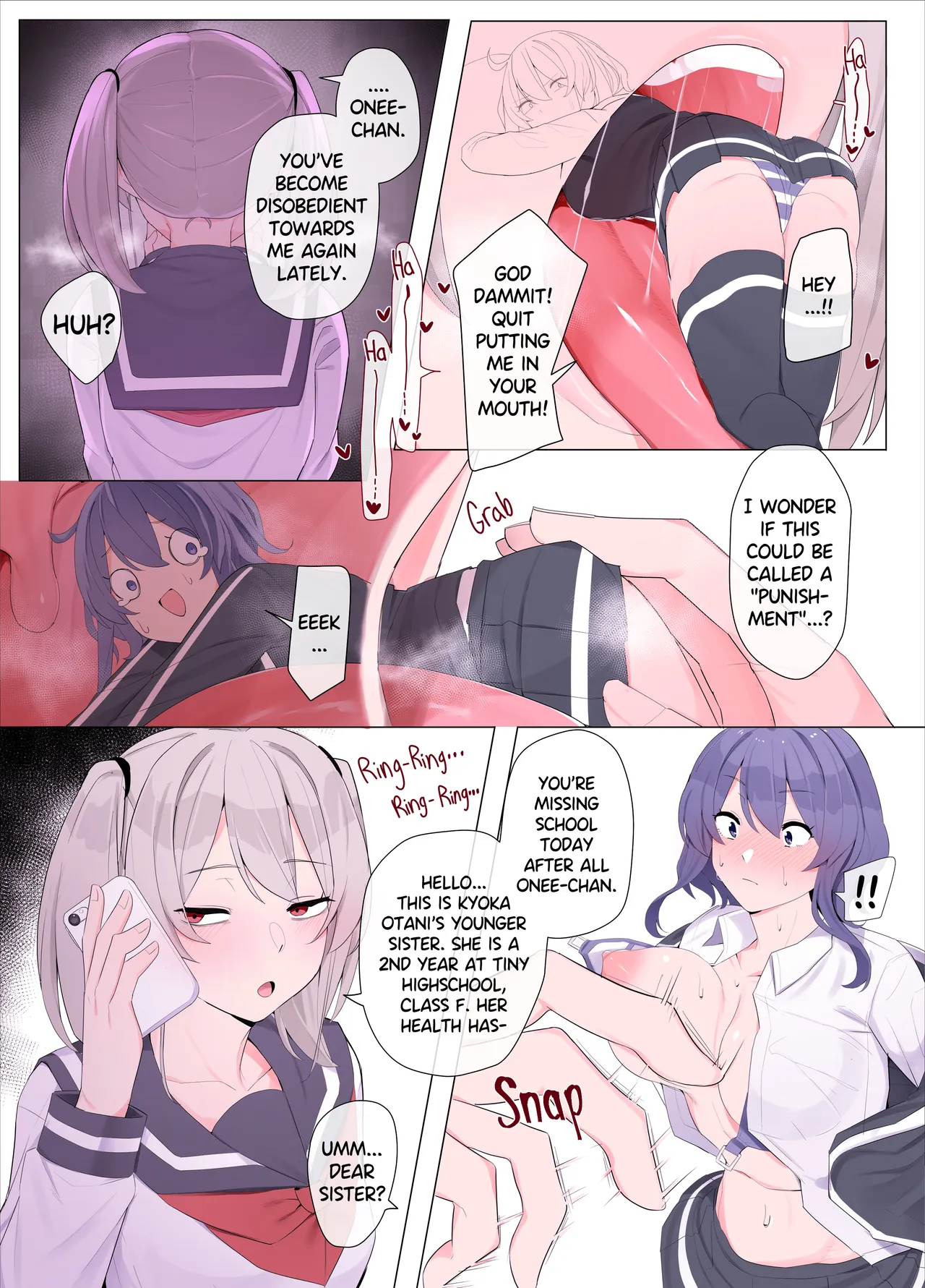 [Odoru London]Imouto ni Shihai Sareru Ane | Decadent[English] Page 4