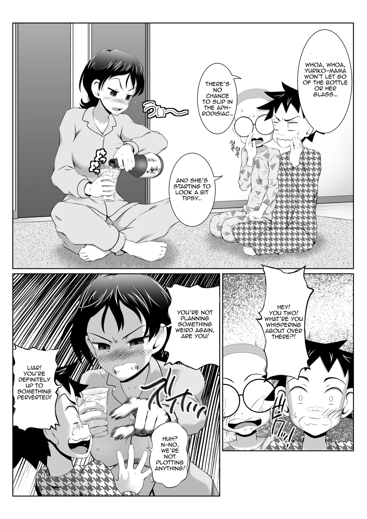 [Toshiue Onee-san Tengoku (Yuuki Tsumugi)]Yuriko Mama no Sukebe Yuudou Sex Mission | Yuriko Mama's Lewd Induction SEX Mission![English] [Aishi21] Page 19