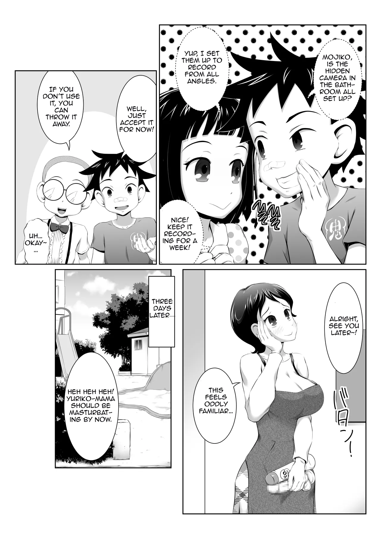 [Toshiue Onee-san Tengoku (Yuuki Tsumugi)]Yuriko Mama no Sukebe Yuudou Sex Mission | Yuriko Mama's Lewd Induction SEX Mission![English] [Aishi21] Page 5