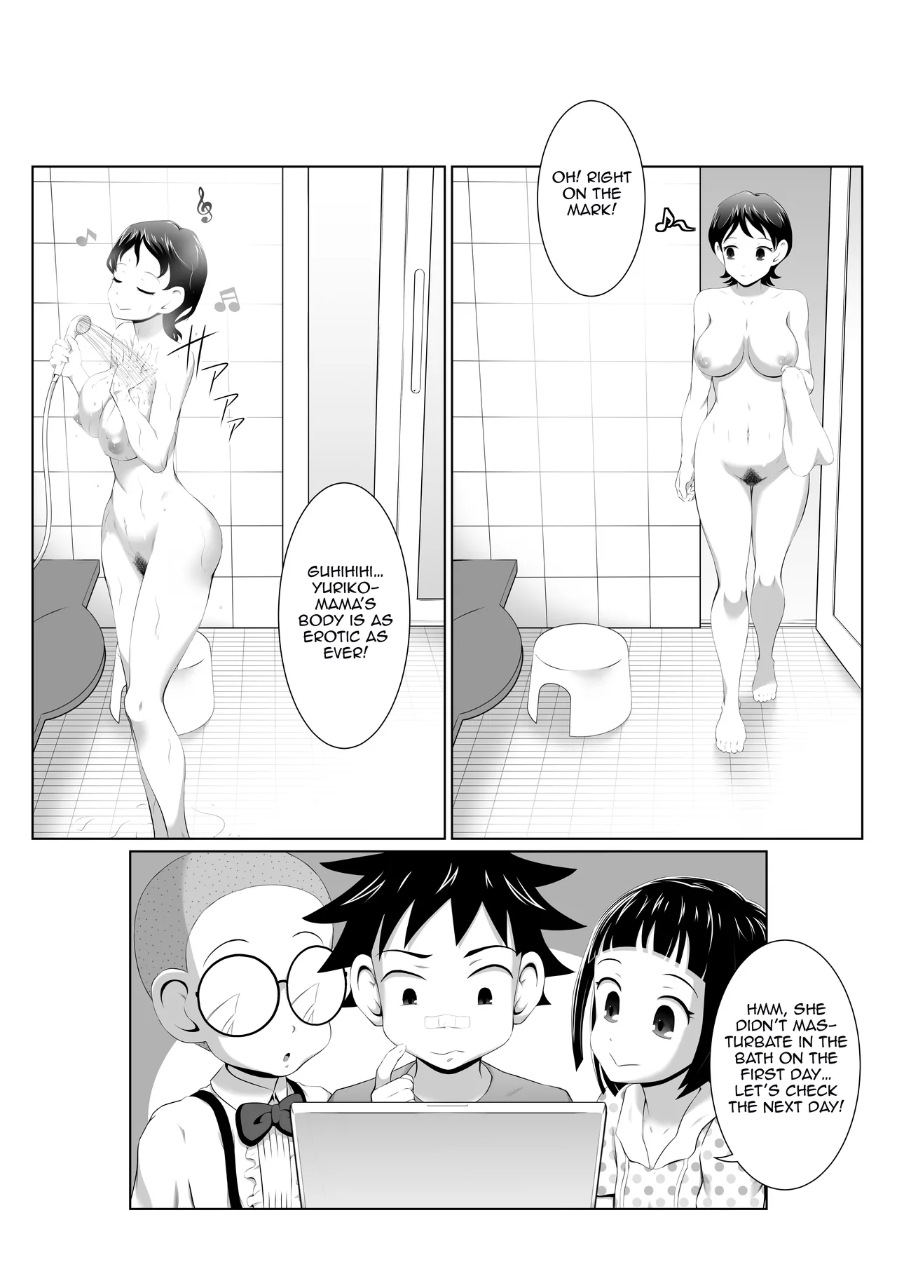 [Toshiue Onee-san Tengoku (Yuuki Tsumugi)]Yuriko Mama no Sukebe Yuudou Sex Mission | Yuriko Mama's Lewd Induction SEX Mission![English] [Aishi21] Page 7