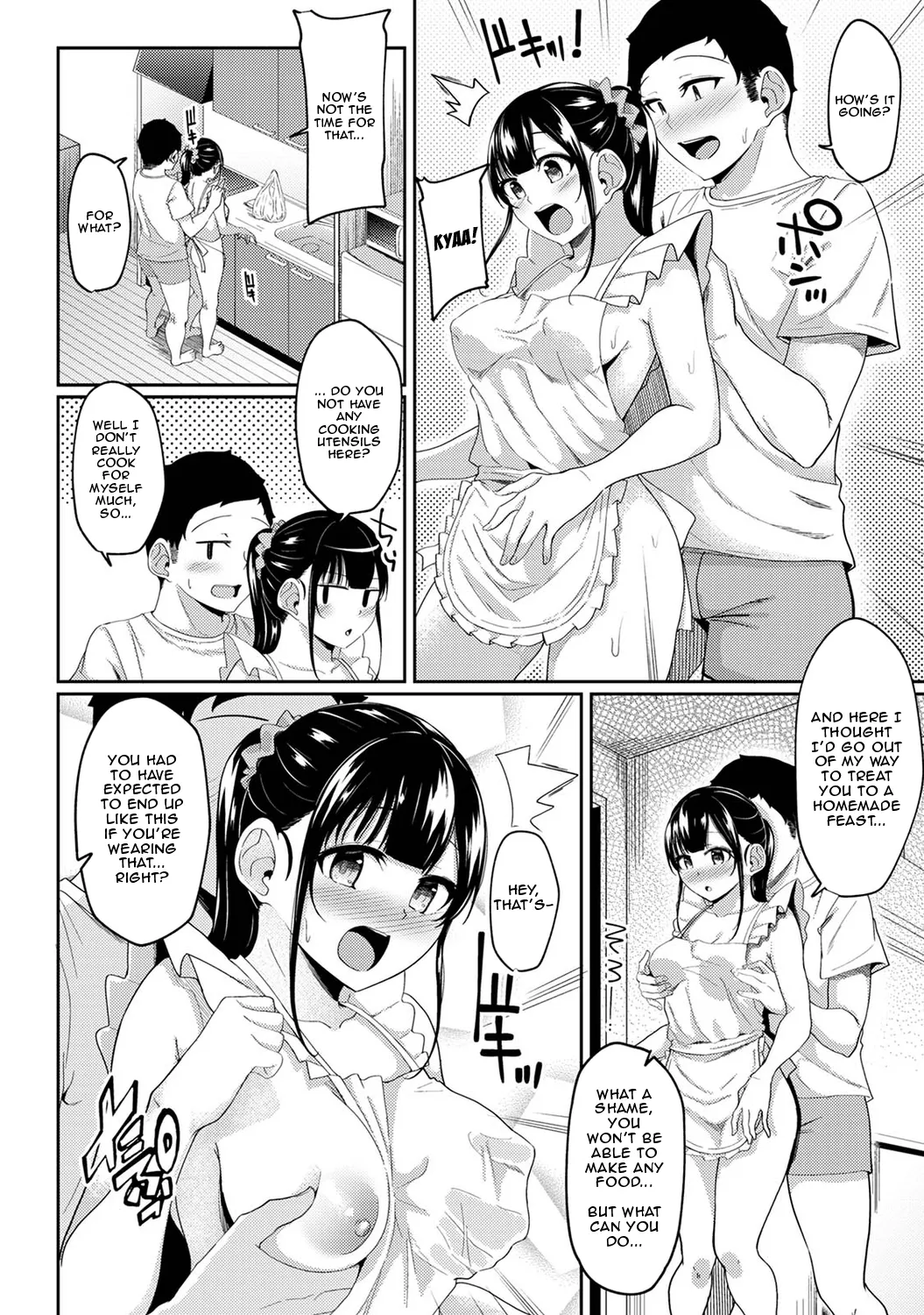 [Yuna]Asa Okitara Imouto ga Hadaka Apron Sugata datta node Hamete Mita | I Woke Up to my Naked Apron Sister and Tried Fucking Her Ch. 1-16[English] [1 2 Translations] Page 171