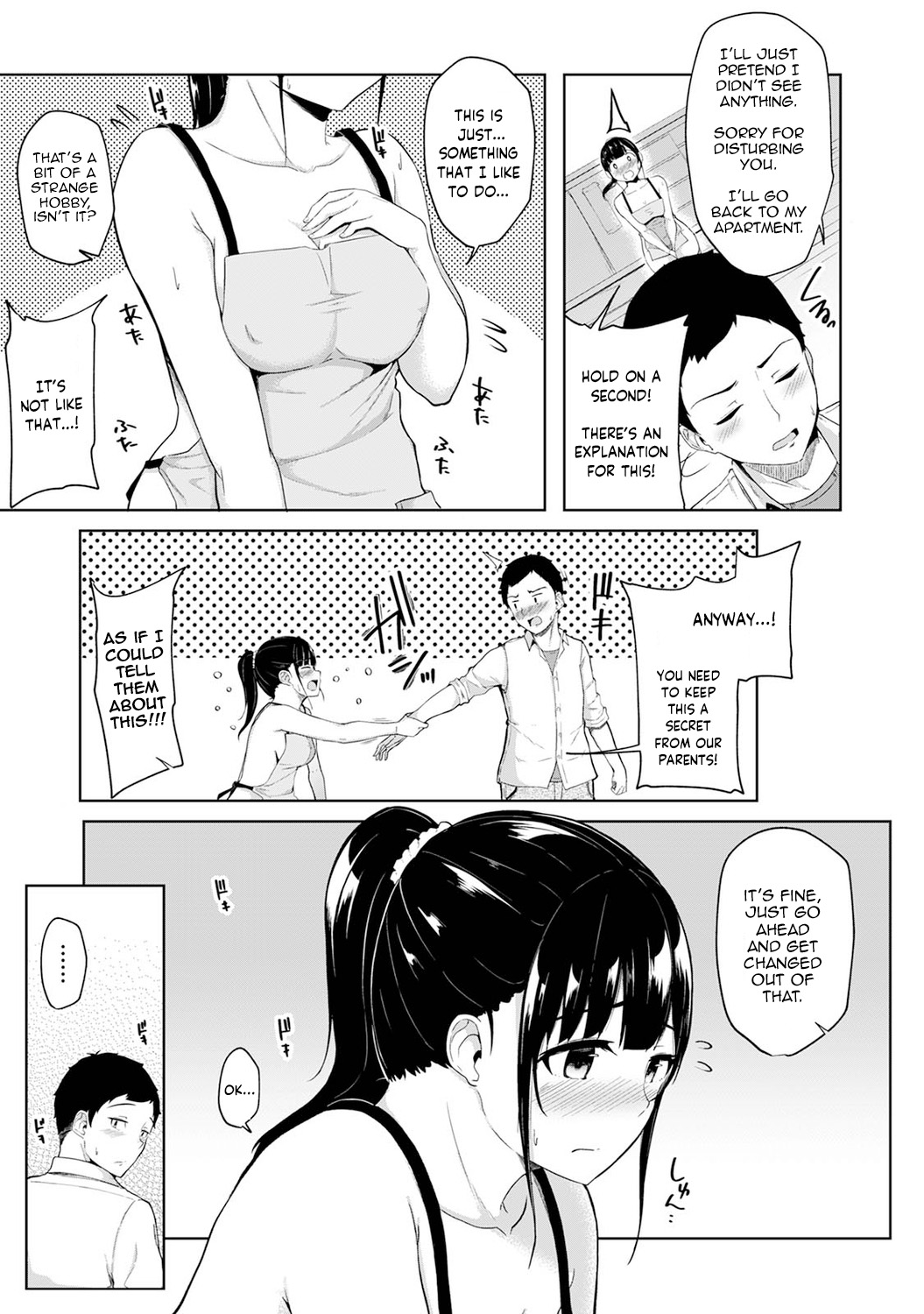 [Yuna]Asa Okitara Imouto ga Hadaka Apron Sugata datta node Hamete Mita | I Woke Up to my Naked Apron Sister and Tried Fucking Her Ch. 1-16[English] [1 2 Translations] Page 4