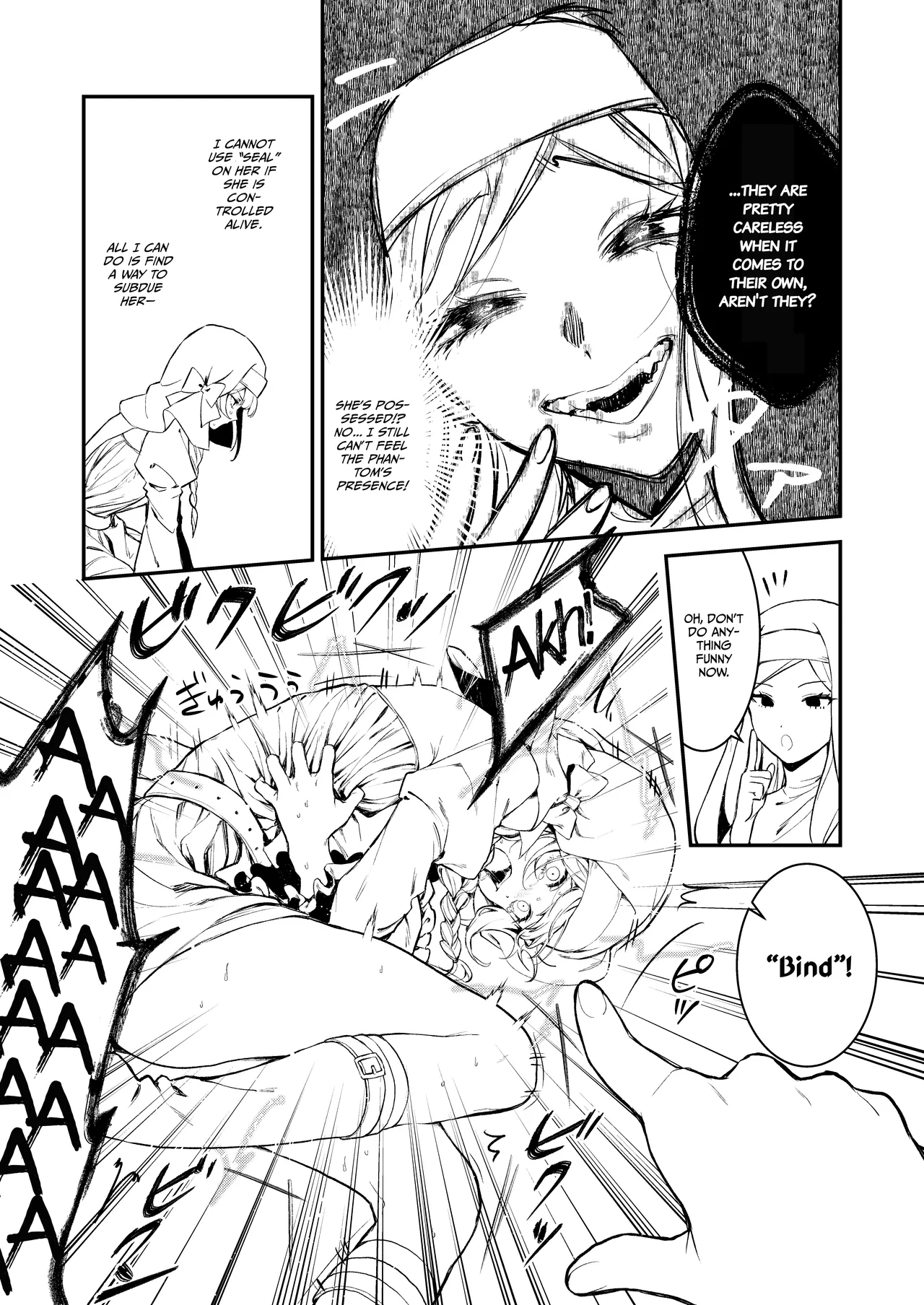 [Beans Mame (Mochiji)]Haiboku no Daishou ~Okasare Ubaware Hametsu suru Shuudoujou~ | Price of Defeat: Downfall of the Violated and Plundered Sister[English] [Kimagure] [Digital] Page 102