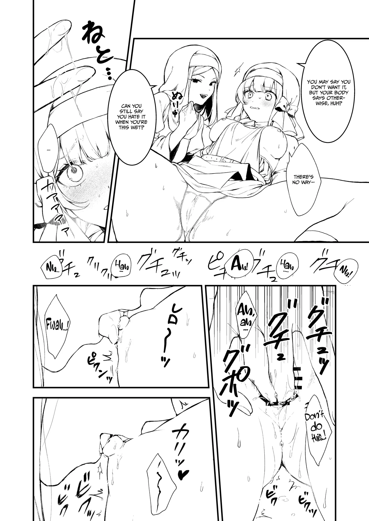 [Beans Mame (Mochiji)]Haiboku no Daishou ~Okasare Ubaware Hametsu suru Shuudoujou~ | Price of Defeat: Downfall of the Violated and Plundered Sister[English] [Kimagure] [Digital] Page 109