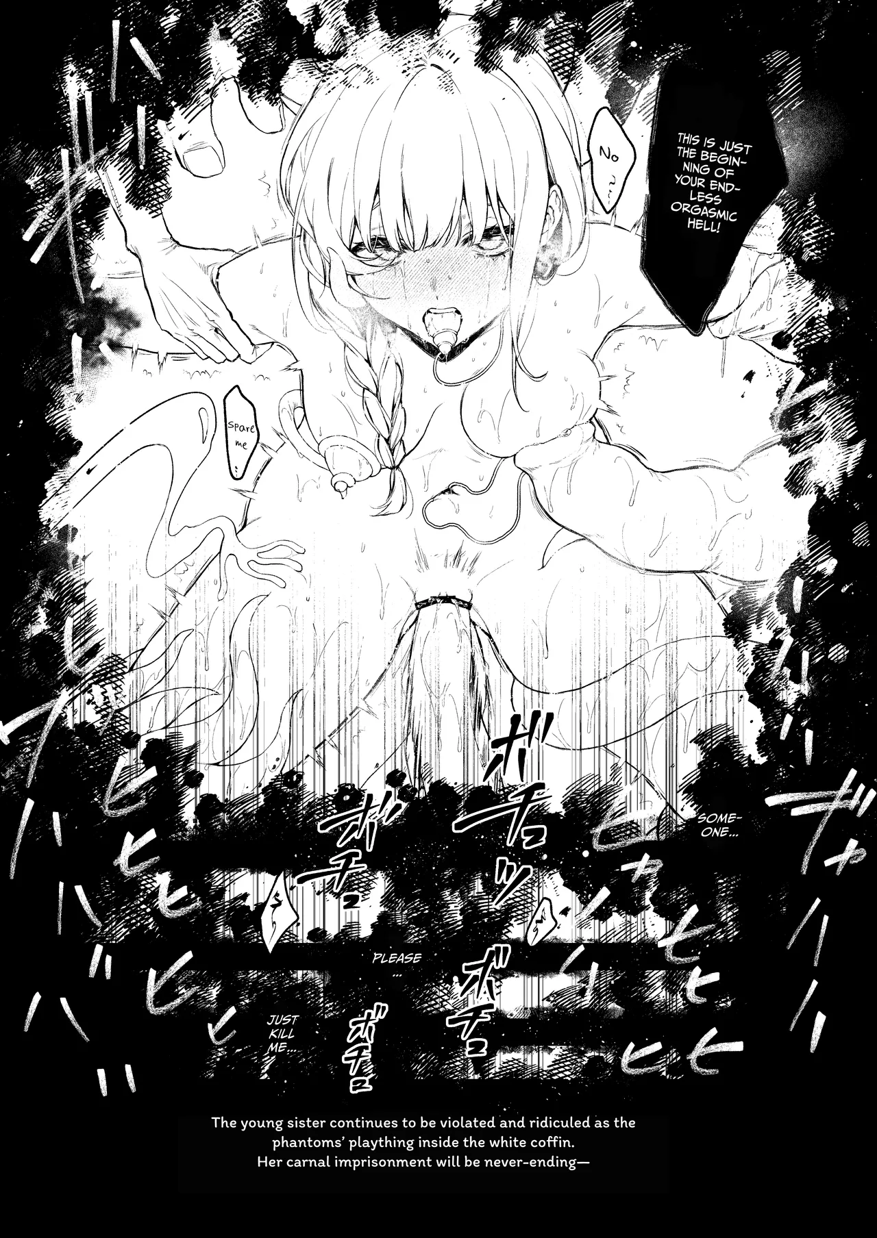[Beans Mame (Mochiji)]Haiboku no Daishou ~Okasare Ubaware Hametsu suru Shuudoujou~ | Price of Defeat: Downfall of the Violated and Plundered Sister[English] [Kimagure] [Digital] Page 135