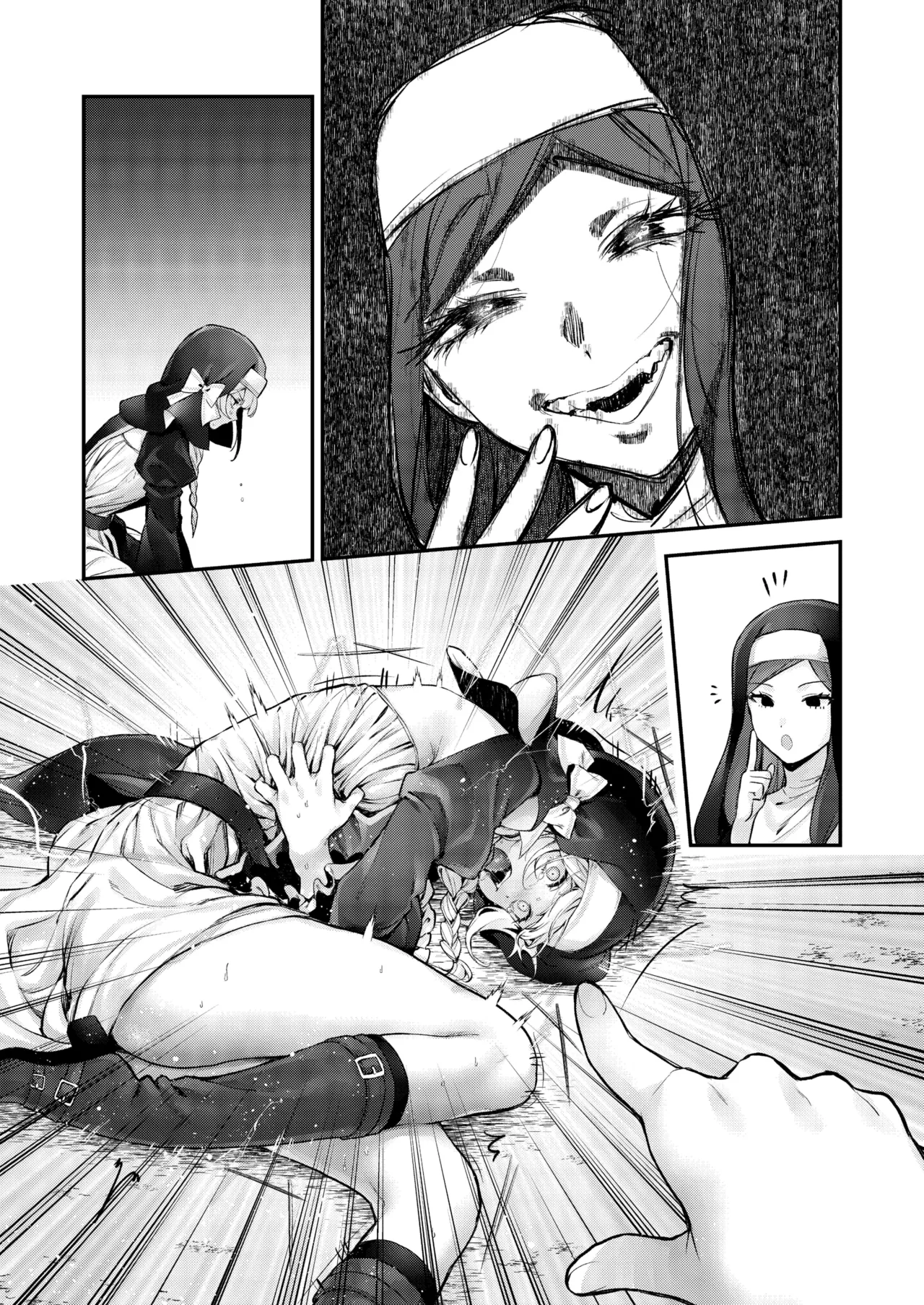 [Beans Mame (Mochiji)]Haiboku no Daishou ~Okasare Ubaware Hametsu suru Shuudoujou~ | Price of Defeat: Downfall of the Violated and Plundered Sister[English] [Kimagure] [Digital] Page 194