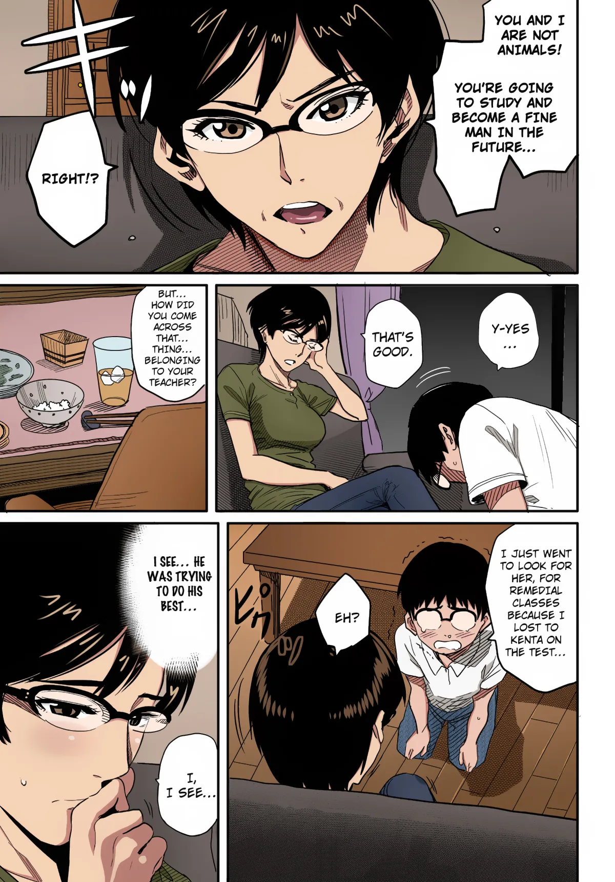 [Hana Hook]Hahaoya Shikkaku Elite Oyako no M Buta Netorare Tenraku Jinsei[English][Colorized][Erocolor](Ongoing) Page 19
