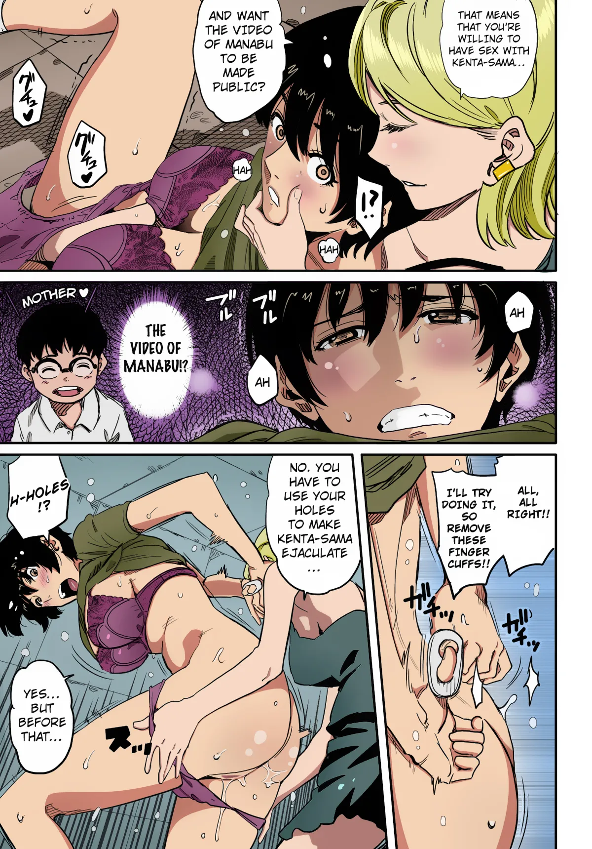 [Hana Hook]Hahaoya Shikkaku Elite Oyako no M Buta Netorare Tenraku Jinsei[English][Colorized][Erocolor](Ongoing) Page 45