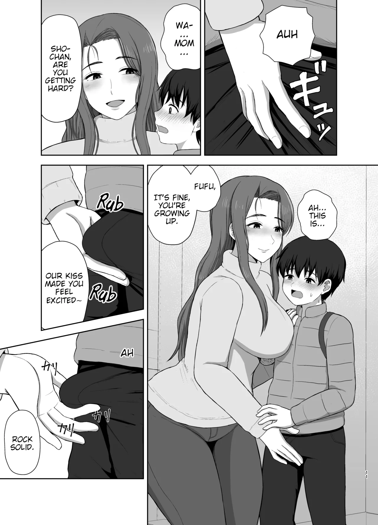 [Saitou Renji]Kahogo mama | Overprotective Mother[English] [Poranya] Page 11