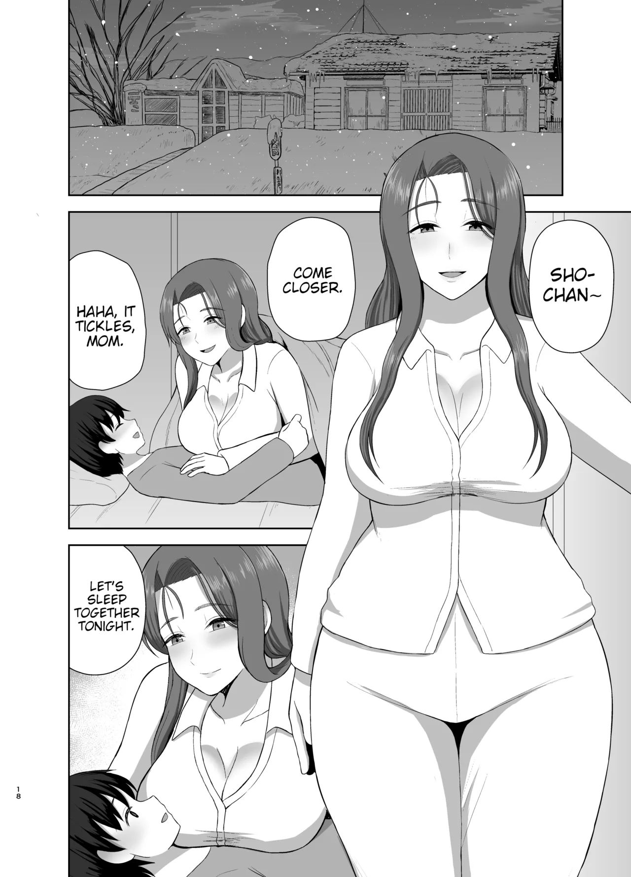 [Saitou Renji]Kahogo mama | Overprotective Mother[English] [Poranya] Page 18