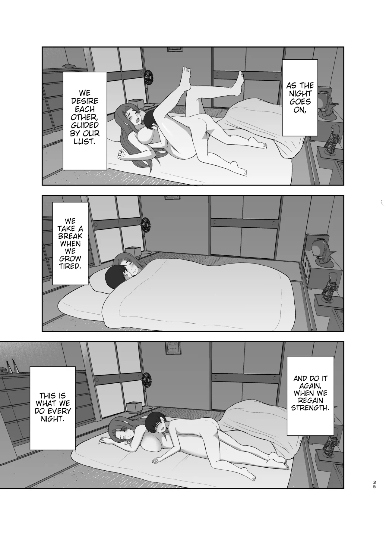 [Saitou Renji]Kahogo mama | Overprotective Mother[English] [Poranya] Page 35