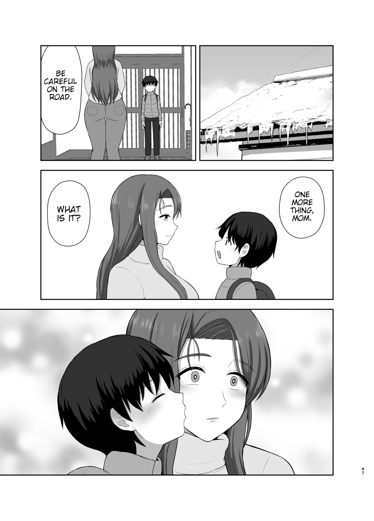 [Saitou Renji]Kahogo mama | Overprotective Mother[English] [Poranya] Page 47