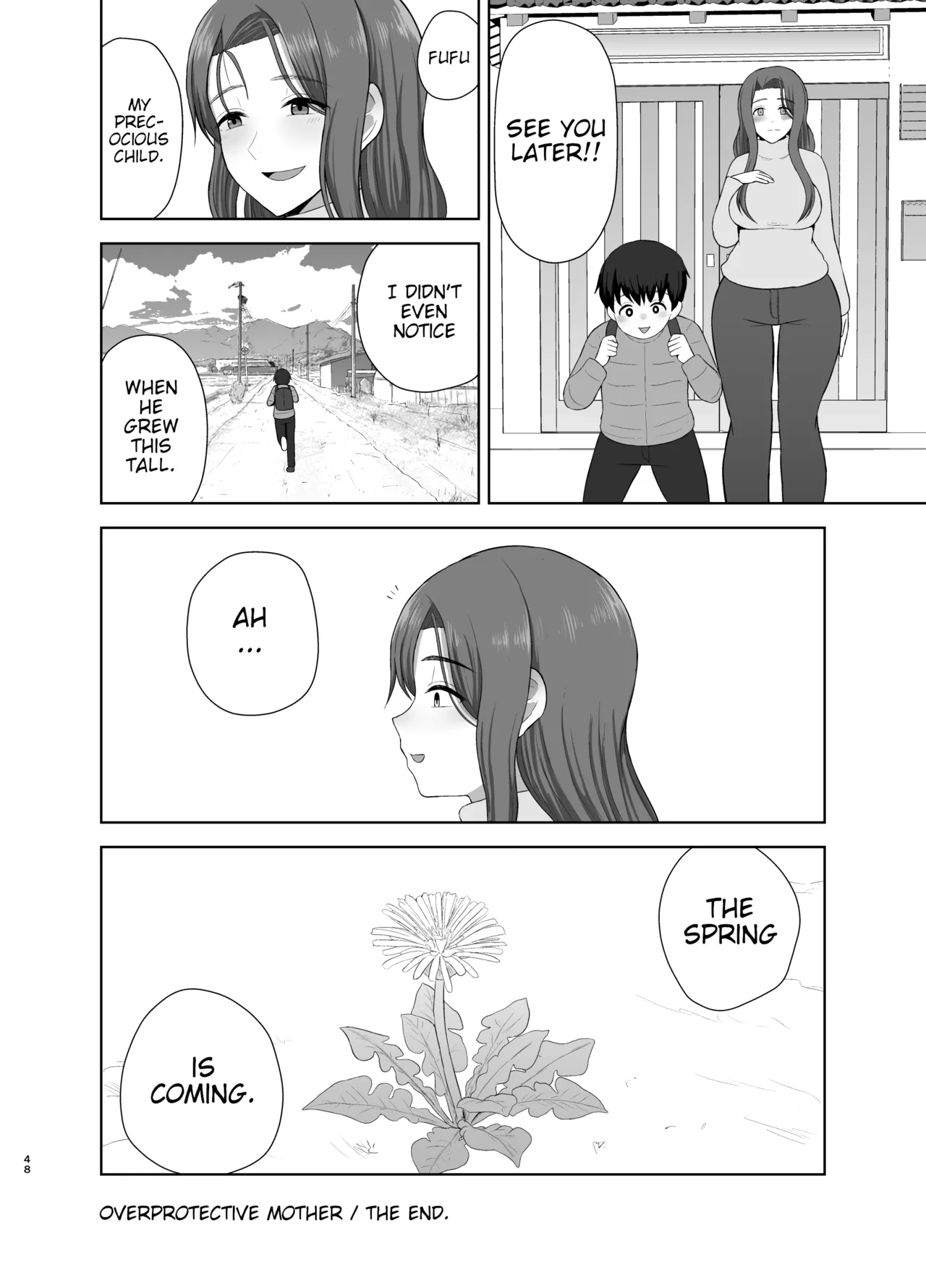 [Saitou Renji]Kahogo mama | Overprotective Mother[English] [Poranya] Page 48