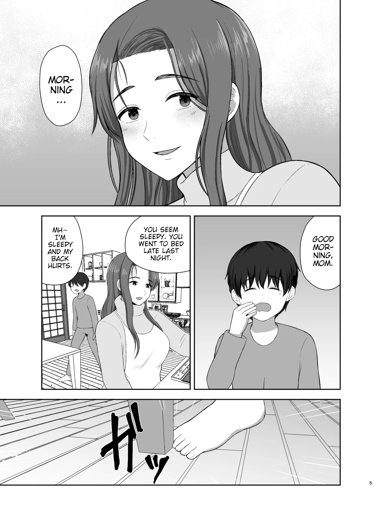 [Saitou Renji]Kahogo mama | Overprotective Mother[English] [Poranya] Page 5