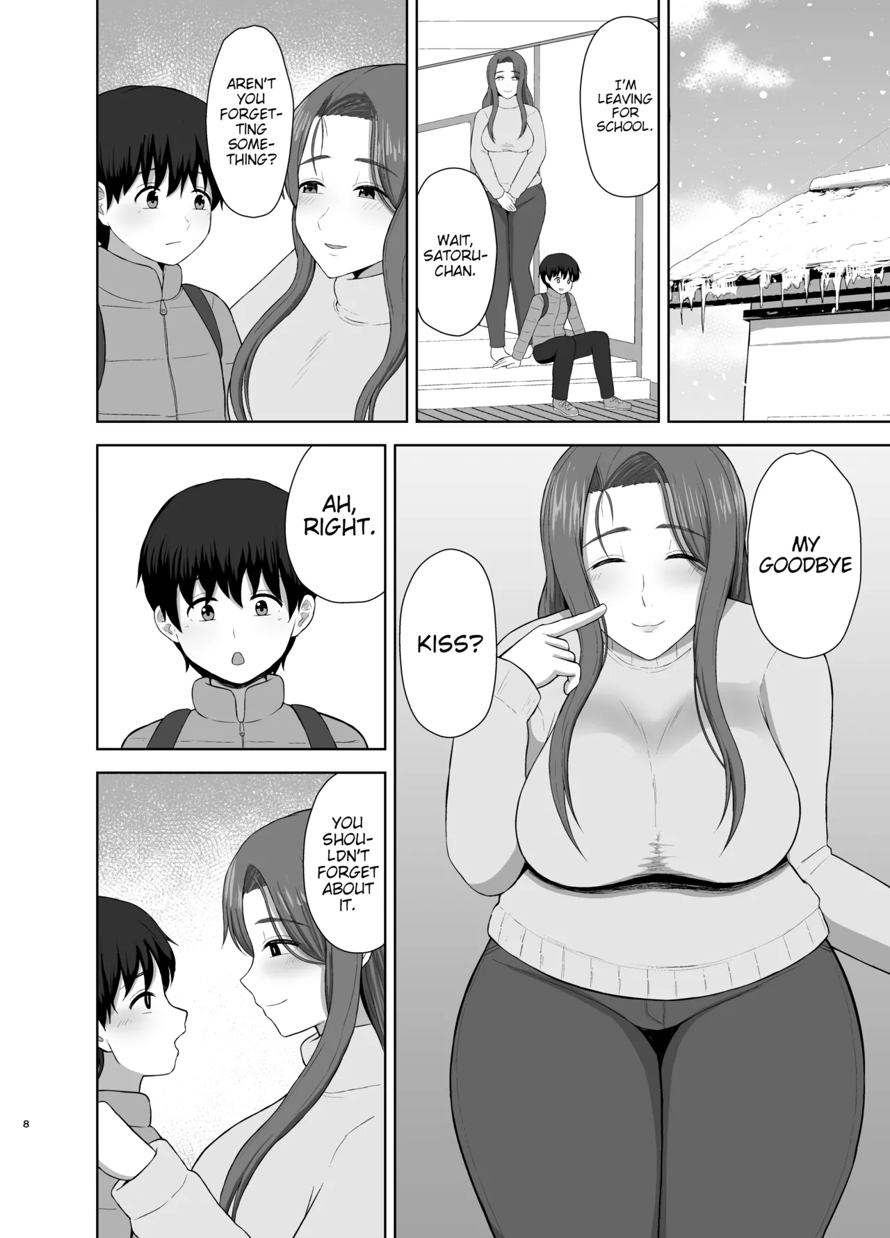[Saitou Renji]Kahogo mama | Overprotective Mother[English] [Poranya] Page 8