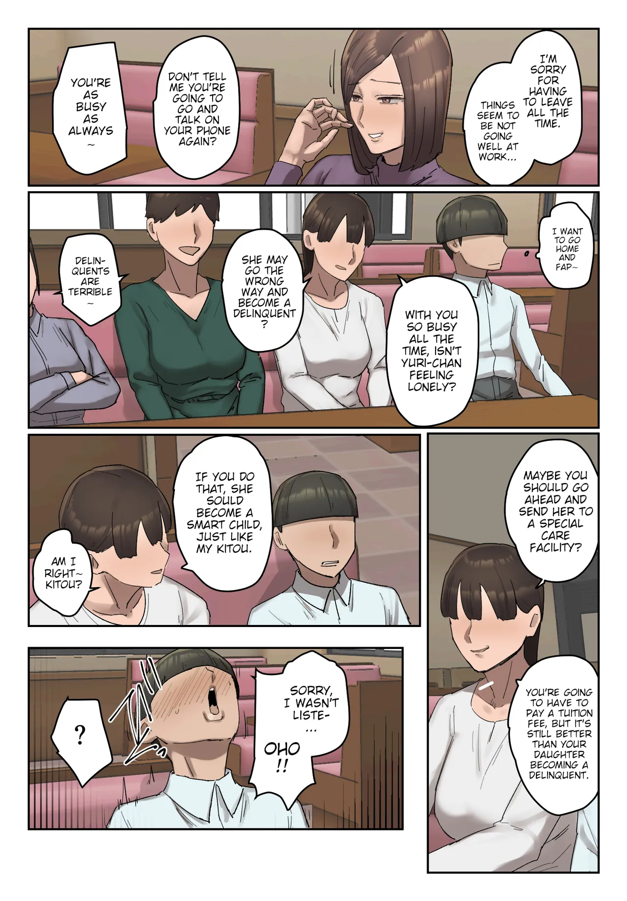 [Chotto B-sen] [Full Color-ban]Ijiwaru Mama Tomo Taisaku | Countermeasures Against Bullying Mothers[English] [Poranya] Page 29