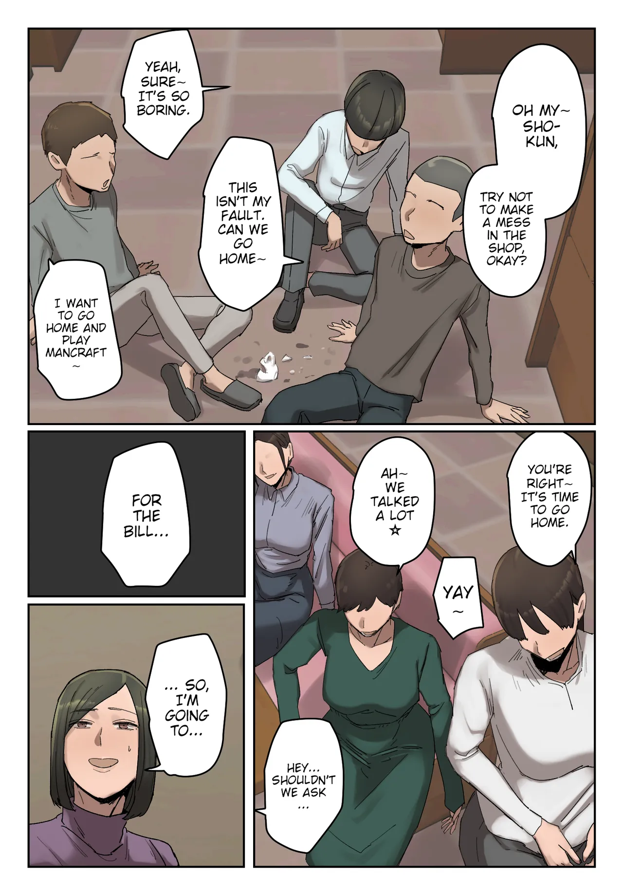 [Chotto B-sen] [Full Color-ban]Ijiwaru Mama Tomo Taisaku | Countermeasures Against Bullying Mothers[English] [Poranya] Page 4