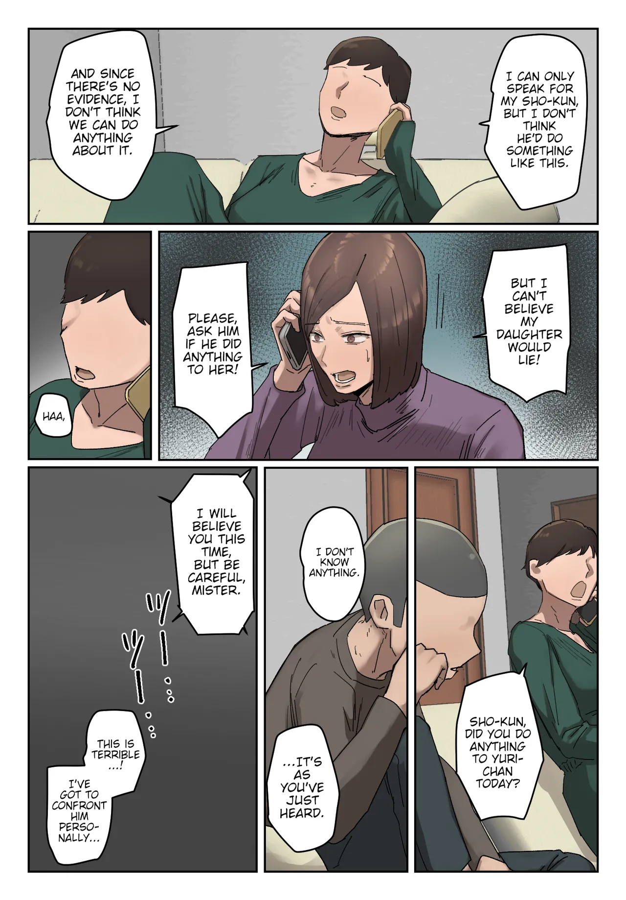 [Chotto B-sen] [Full Color-ban]Ijiwaru Mama Tomo Taisaku | Countermeasures Against Bullying Mothers[English] [Poranya] Page 7