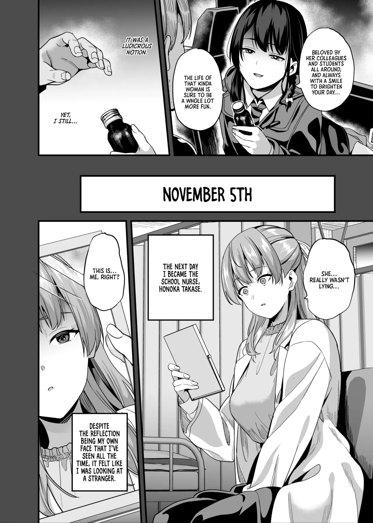 [Senpenbankashiki (DATE)]Tanin ni Naru Kusuri 7 | Medicine to Become Another Person 7[Digital] [English] [Learn JP with H] Page 7